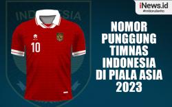 Infografis Daftar Nomor Punggung Pemain Timnas Indonesia di Piala Asia 2023