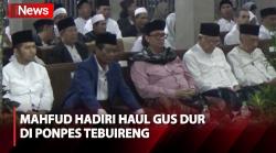 Mahfud MD Hadiri Haul ke-14 Gus Dur di Ponpes Tebuireng