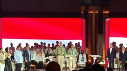 Penampakan 3 Capres-Cawapres dalam Debat Ketiga di Istora Senayan