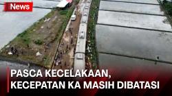  Laju Kecepatan KA Pasca Tabrakan Maut di Cicalengka Dinaikkan Jadi 60 Km/Jam 