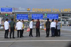 Presiden Jokowi Resmikan Jalan Tol Pamulang-Cinere-Bogor 
