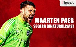 Infografis PSSI Konfirmasi Maarten Paes Segera Dinaturalisasi 