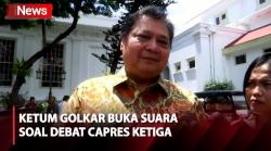 Ketua Umum Partai Golkar Buka Suara soal Debat Capres Ketiga