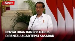 Presiden Jokowi Minta Penyaluran Bansos Harus Dipantau agar Tepat Sasaran