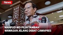 Jelang Debat Cawapres, Mahfud MD Pilih Persiapkan Diri dan Tambah Wawasan