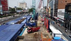 Progres Proyek MRT Jakarta Fase 2A CP 203 Capai 42,97 Persen hingga Januari 2024