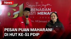Hadiri HUT ke-51 PDIP, Puan Maharani Minta Kader Menangkan Rakyat untuk 2024