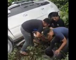 Kejar-Kejaran, 2 Bandar Sabu di Batubara Ditangkap usai Tabrak Mobil Polisi