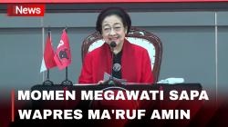 Megawati Sapa Wapres Ma'ruf Amin: yang Bersedia Hadir di HUT ke-51 PDIP 