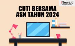Infografis Presiden Jokowi Teken Keppres Cuti Bersama ASN Tahun 2024
