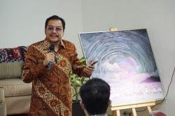 Peluncuran 4 Buku Lukisan Artificial Intelligence Karya Denny JA