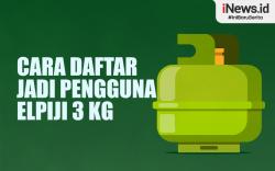 Infografis Syarat dan Cara Daftar Jadi Pengguna Elpiji 3 Kg