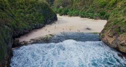 Kampung Unik di Gunungkidul Punya Pemandangan Pantai Cantik Suasananya seperti di Hawaii 