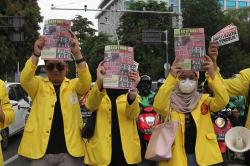 Belasan Ribu Mahasiswa Kompak Bergerak Melawan Penjahat HAM dan Dinasti Politik