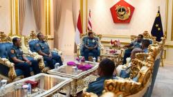 Dankormar Terima Laporan Kenaikan Pangkat 3 Pati Korps Marinir<