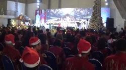 Ribuan Umat Katolik se-Sulteng Hadiri Perayaan Natal 2023 di Palu