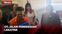 Jalani Pemeriksaan Lanjutan Kasus Pemerasan oleh Firli Bahuri, SYL Tiba di Bareskrim