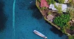 Kampung Unik di Majalengka di Desa Kecilnya Ada Danau Cantik Berwarna Biru saat Hujan 