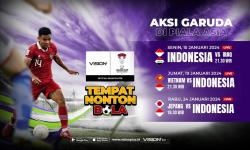 Ini Link Live Streaming Piala Asia 2023 hanya di Vision+