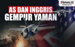 Infografis AS dan Inggris Gempur Militer Houthi Yaman, Perang Israel-Hamas Makin Meluas?