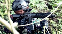 Prajurit Batalyon Intai Amfibi 2 Marinir Gelar Patroli Tempur <