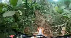 Viral, Event Motor Trail Kembali Bikin Heboh, Kali Ini Acak-Acak Kebun Pisang Warga