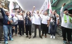 Bazar Murah di Koja, Liliana Tanoesoedibjo Ajak Warga Berjuang Bersama Partai Perindo