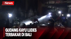 Gudang Kayu Terbakar di Gianyar Bali, Kerugian Capai Puluhan Juta Rupiah 