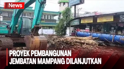 Proyek Jembatan Mampang di Depok Kembali Dilanjutkan, Target Rampung Februari 2024