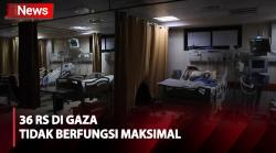 BBM Habis, 36 RS di Gaza Tidak Berfungsi Maksimal