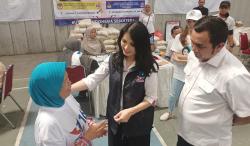 Ribuan Warga Setiabudi Antusias Ikut Cek Kesehatan Gratis dan Bazar Sembako Murah Partai Perindo