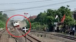 KA Pandalungan Anjlok di Sidoarjo, Jalur Kereta Rusak