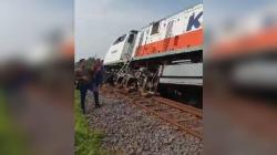 KA Pandalungan Anjlok di Stasiun Tanggulangin, KAI Minta Maaf