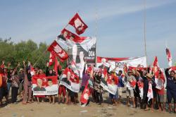 Giliran Nelayan Tuban Ramai-Ramai Dukung Ganjar-Mahfud