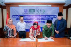 LAZISNU PBNU Terima Rp1,5 Miliar Dana Kemanusiaan dari Unilever Indonesia
