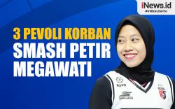 Infografis Deretan Pevoli Korban Smash Petir Megawati di Liga Voli Korea