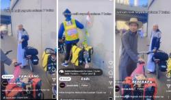 Viral 3 Pria asal Indonesia Berangkat Umrah Naik Sepeda 7 Bulan, Netizen: Semoga Dapat Berkah
