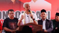 Ganjar Bakar Semangat Pendukung jelang Kampanye Terbuka: Kita Siap Berkeringat untuk Rakyat 