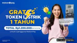 Jangan Lewatkan Kesempatan Menang Token Listrik Gratis 1 Tahun dari MotionPay!