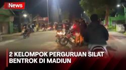 Diawali Lemparan Batu, 2 Kelompok Perguruan Silat Bentrok di Madiun