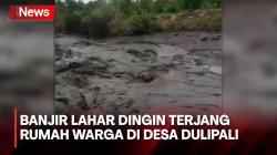 Penampakan Rumah Warga di Desa Dulipali Usai Diterjang Banjir Lahar Dingin  Gunung Lewotobi