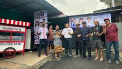 Salurkan Gerobak ke Pedagang UMKM di Jakbar, Caleg Hendi Tegaskan Perindo Hadir Jawab Kebutuhan Rakyat