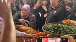 Atikoh Blusukan ke Pasar Jengki Manado, Dengar Keluhan Pedagang