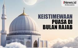 Infografis Hikmah dan Keistimewaan Berpuasa dalam Bulan Rajab