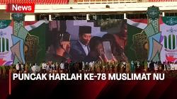 Puncak Harlah ke-78 Muslimat NU, Lautan Manusia Hijaukan GBK 