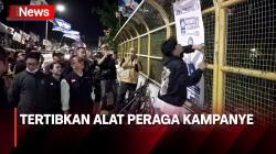 Melanggar, Bawaslu dan Satpol PP Tertibkan Alat Peraga Kampanye di Jakbar