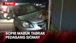 Diduga Sopir Mabuk, Mobil Tabrak Pedagang Siomay hingga Dilarikan ke RS