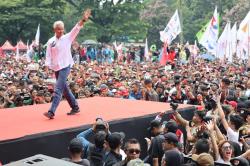 Bakar Semangat Puluhan Ribu Warga Jabar, Ganjar: Kami bersama Rakyat