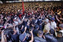 Puluhan Ribu Warga Sambut Ganjar, Optimistis Menang Total di Bali 