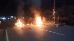 Kecelakaan Tragis Motor Adu Banteng hingga Meledak di Mamuju, 2 Orang Tewas